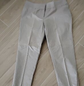 Loft Tan Polka Dot Pants